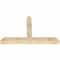 Ekena Millwork Portland Rough Sawn Timber Gable Bracket, Douglas Fir, 72"W x 45"H x 6"D x 6"F, 15/12 Pitch GBW072X45X0606POR00RDF - alternate 4
